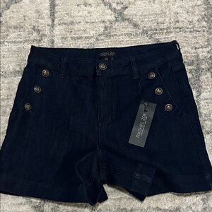 Rachel Zoe Dark Blue Jean Shorts